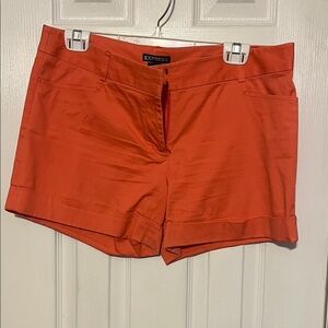 Express High Waist Orange Women's Shorts